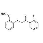 CAS#: 898770-24-6, 1-(2-Fluorophenyl)-3-(2-methoxyphenyl)-1-propanone
