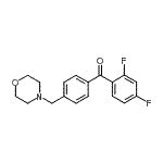 CAS#: 898770-65-5, (2,4-Difluorophenyl)[4-(4-morpholinylmethyl)phenyl]methanone
