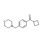 CAS#: 898770-75-7, Cyclobutyl[4-(4-morpholinylmethyl)phenyl]methanone