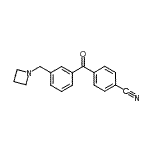 CAS#: 898771-42-1, 4-[3-(1-Azetidinylmethyl)benzoyl]benzonitrile