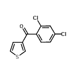 CAS#: 898771-52-3, (2,4-Dichlorophenyl)(3-thienyl)methanone