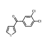 CAS#: 898771-56-7, (3,4-Dichlorophenyl)(3-thienyl)methanone