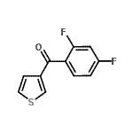 CAS#: 898771-60-3, (2,4-Difluorophenyl)(3-thienyl)methanone