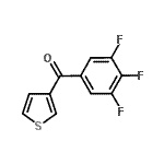 CAS#: 898771-66-9, 3-Thienyl(3,4,5-trifluorophenyl)methanone