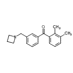 CAS#: 898771-69-2, [3-(1-Azetidinylmethyl)phenyl](2,3-dimethylphenyl)methanone