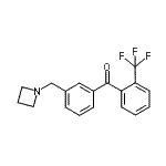 CAS#: 898771-91-0, [3-(1-Azetidinylmethyl)phenyl][2-(trifluoromethyl)phenyl]methanone