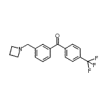 CAS#: 898771-95-4, [3-(1-Azetidinylmethyl)phenyl][4-(trifluoromethyl)phenyl]methanone