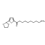 CAS#: 898771-96-5, 1-[5-(1,3-Dioxolan-2-yl)-2-thienyl]-1-decanone
