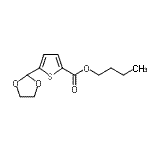 CAS#: 898772-14-0, Butyl 5-(1,3-dioxolan-2-yl)-2-thiophenecarboxylate