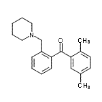 CAS#: 898773-27-8, (2,5-Dimethylphenyl)[2-(1-piperidinylmethyl)phenyl]methanone