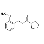 CAS#: 898774-31-7, 1-Cyclopentyl-3-(2-methoxyphenyl)-1-propanone