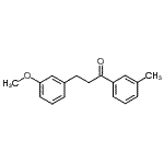 CAS#: 898774-40-8, 3-(3-Methoxyphenyl)-1-(3-methylphenyl)-1-propanone