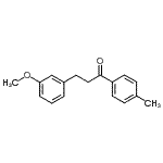 CAS#: 898774-43-1, 3-(3-Methoxyphenyl)-1-(4-methylphenyl)-1-propanone