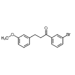 CAS#: 898774-64-6, 1-(3-Bromophenyl)-3-(3-methoxyphenyl)-1-propanone
