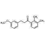 CAS 登录号：898774-76-0， 1-(2,3-二甲基苯基)-3-(3-甲氧基苯基)-1-丙酮