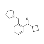 CAS#: 898775-18-3, Cyclobutyl[2-(1-pyrrolidinylmethyl)phenyl]methanone