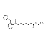 CAS#: 898775-39-8, Ethyl 8-oxo-8-[2-(1-pyrrolidinylmethyl)phenyl]octanoate