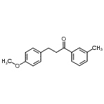 CAS#: 898775-49-0, 3-(4-Methoxyphenyl)-1-(3-methylphenyl)-1-propanone