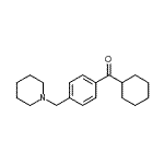 CAS#: 898775-77-4, Cyclohexyl[4-(1-piperidinylmethyl)phenyl]methanone