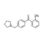 CAS#: 898775-91-2, (2-Methylphenyl)[4-(1-pyrrolidinylmethyl)phenyl]methanone