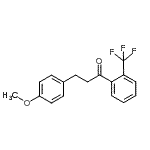 CAS#: 898776-02-8, 3-(4-Methoxyphenyl)-1-[2-(trifluoromethyl)phenyl]-1-propanone