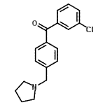 CAS#: 898776-32-4, (3-Chlorophenyl)[4-(1-pyrrolidinylmethyl)phenyl]methanone
