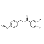 CAS#: 898776-40-4, 1-(3,4-Difluorophenyl)-3-(4-methoxyphenyl)-1-propanone