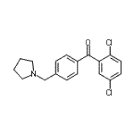 CAS#: 898776-83-5, (2,5-Dichlorophenyl)[4-(1-pyrrolidinylmethyl)phenyl]methanone