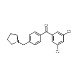 CAS#: 898776-87-9, (3,5-Dichlorophenyl)[4-(1-pyrrolidinylmethyl)phenyl]methanone