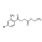 CAS#: 898776-92-6, Ethyl 4-(4-bromo-2-methylphenyl)-4-oxobutanoate