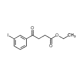 CAS 登录号：898777-24-7， 乙基4-(3-碘苯基)-4-氧代丁酸酯