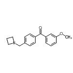 CAS#: 898777-37-2, [4-(1-Azetidinylmethyl)phenyl](3-methoxyphenyl)methanone