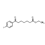 CAS#: 898777-45-2, Ethyl 7-(4-iodophenyl)-7-oxoheptanoate