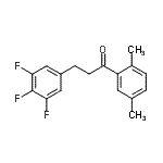 CAS#: 898778-03-5, 1-(2,5-Dimethylphenyl)-3-(3,4,5-trifluorophenyl)-1-propanone