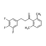 CAS#: 898778-06-8, 1-(2,6-Dimethylphenyl)-3-(3,4,5-trifluorophenyl)-1-propanone