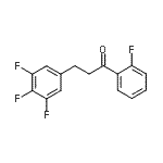 CAS#: 898778-27-3, 1-(2-Fluorophenyl)-3-(3,4,5-trifluorophenyl)-1-propanone