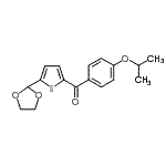 CAS#: 898778-40-0, [5-(1,3-Dioxolan-2-yl)-2-thienyl](4-isopropoxyphenyl)methanone