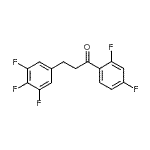 CAS#: 898778-62-6, 1-(2,4-Difluorophenyl)-3-(3,4,5-trifluorophenyl)-1-propanone