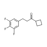 CAS#: 898778-74-0, 1-Cyclobutyl-3-(3,4,5-trifluorophenyl)-1-propanone