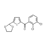CAS#: 898778-86-4, (2,3-Dichlorophenyl)[5-(1,3-dioxolan-2-yl)-2-thienyl]methanone