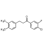 CAS#: 898779-53-8, 1-(4-Chloro-3-fluorophenyl)-3-(3,4-dimethylphenyl)-1-propanone