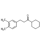 CAS 登录号：898780-02-4， 1-环己基-3-(3,4-二甲基苯基)-1-丙酮