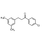 CAS 登录号：898780-56-8， 1-(4-氯苯基)-3-(3,5-二甲基苯基)-1-丙酮