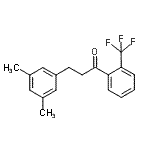 CAS 登录号：898780-84-2， 3-(3,5-二甲基苯基)-1-[2-(三氟甲基)苯基]-1-丙酮