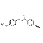CAS#: 898780-91-1, 4-{3-[4-(Methylsulfanyl)phenyl]propanoyl}benzonitrile