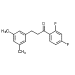 CAS#: 898781-10-7, 1-(2,4-Difluorophenyl)-3-(3,5-dimethylphenyl)-1-propanone