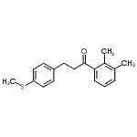 CAS#: 898781-21-0, 1-(2,3-Dimethylphenyl)-3-[4-(methylsulfanyl)phenyl]-1-propanone