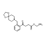 CAS#: 898781-23-2, Ethyl 4-[2-(1,4-dioxa-8-azaspiro[4.5]dec-8-ylmethyl)phenyl]-4-oxobutanoate