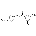 CAS#: 898781-36-7, 1-(3,5-Dimethylphenyl)-3-[4-(methylsulfanyl)phenyl]-1-propanone