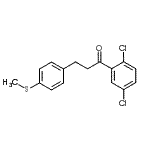 CAS 登录号：898781-71-0， 1-(2,5-二氯苯基)-3-[4-(甲硫基)苯基]-1-丙酮